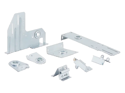 Заклепкована опора для гаражних воріт